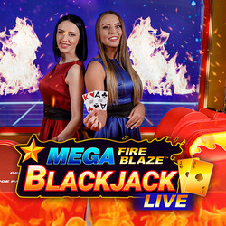 Mega Fire Blaze Blackjack Live