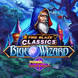 Fire Blaze: Blue Wizard PowerPlay Jackpot