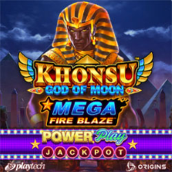 Mega Fire Blaze: Khonsu God of Moon PowerPlay Jackpot