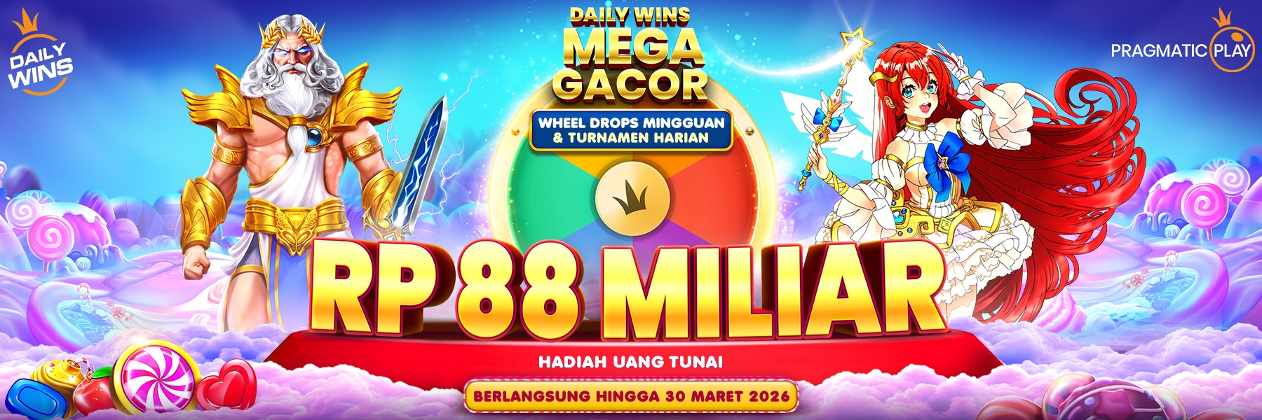 DAILY WINS MEGA GACOR - Season 3 Level 6