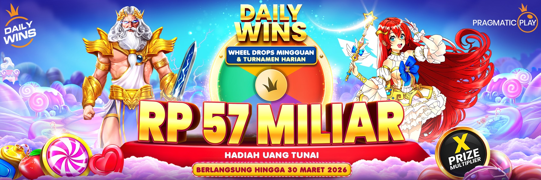 DAILY WINS MEGA GACOR - Season 3 Level 6